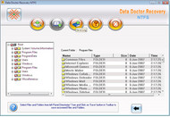 Vista NTFS Partition Recovery screenshot